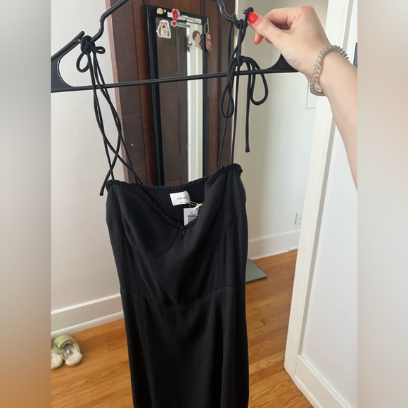 Aritzia Dresses & Skirts - Aritzia NWT WILFRED BLACK DRESS SIZE 4 CAN SHIP 04/24